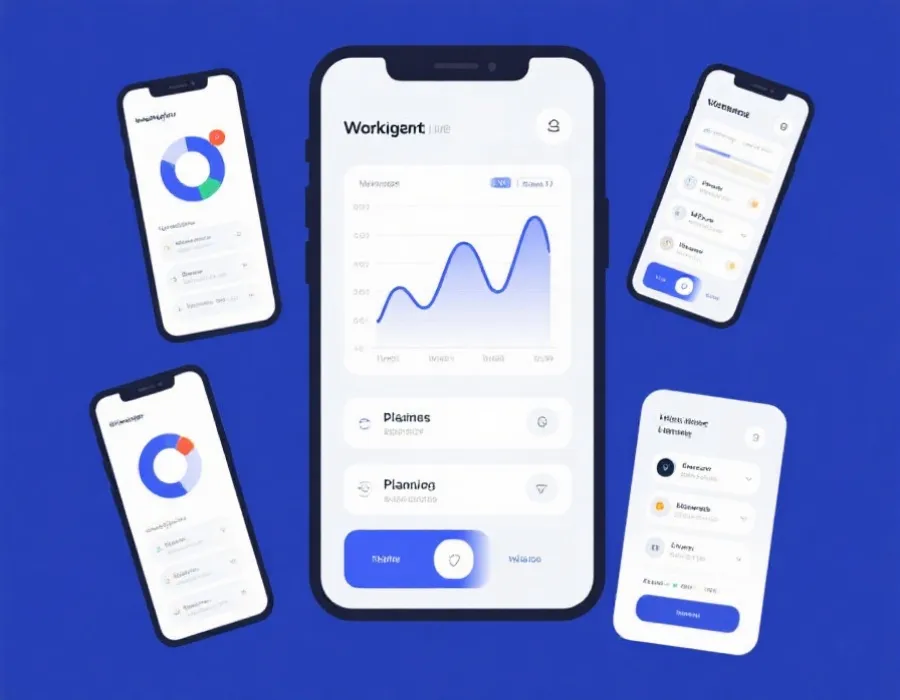 澳洲幸运8计划与走势联动流程示意图
