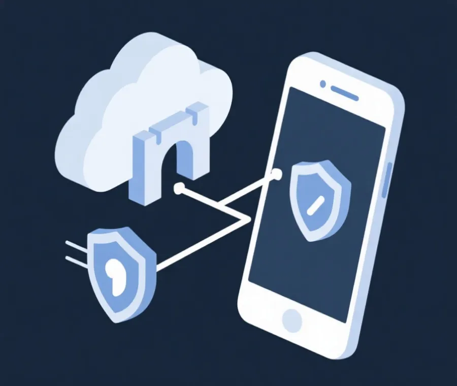 官方入口移动访问示意